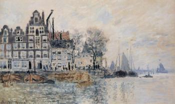 Claude Oscar Monet : View of Amsterdam